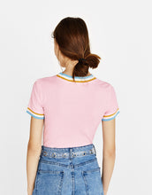 Load image into Gallery viewer, T-shirt with contrasting collar