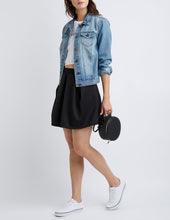 Load image into Gallery viewer, Pleated Scuba Skater Skirt