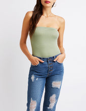 Load image into Gallery viewer, Ribbed Tube Bodysuit
