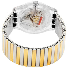 Load image into Gallery viewer, Swatch Originals Distinguo Silver Dial Stainless Steel Unisex Watch SUOK708B