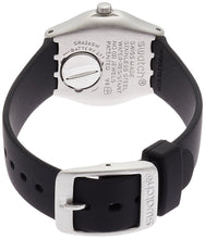 Load image into Gallery viewer, Swatch Soblack White Dial Ladies Silicone Watch YSS315